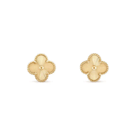 ¡®Veyra Jewelry¡¯CLOVER MEDIUM 1 MOTIFS LASER EARRINGS