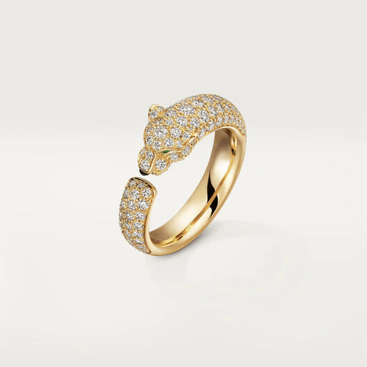 ¡®Veyra Jewelry¡¯PANTHERE PINK GOLD DIAMOND RING
