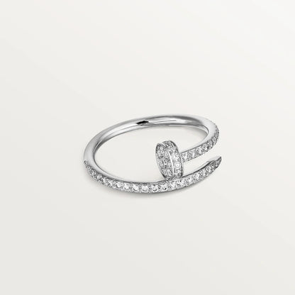 ¡®Veyra Jewelry¡¯JUSTE RING 1.8MM SILVER DIAMONDS