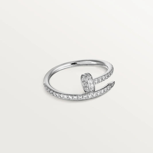 ¡®Veyra Jewelry¡¯JUSTE RING 1.8MM SILVER DIAMONDS